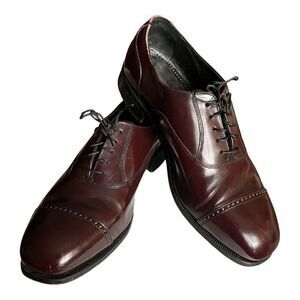Vintage Florsheim Men’s Shoes. Oxblood Color Sz: 10.5